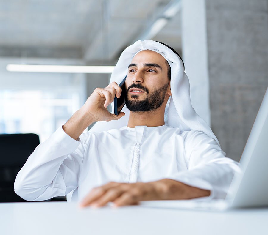 Financial Advisor Consulting with Client