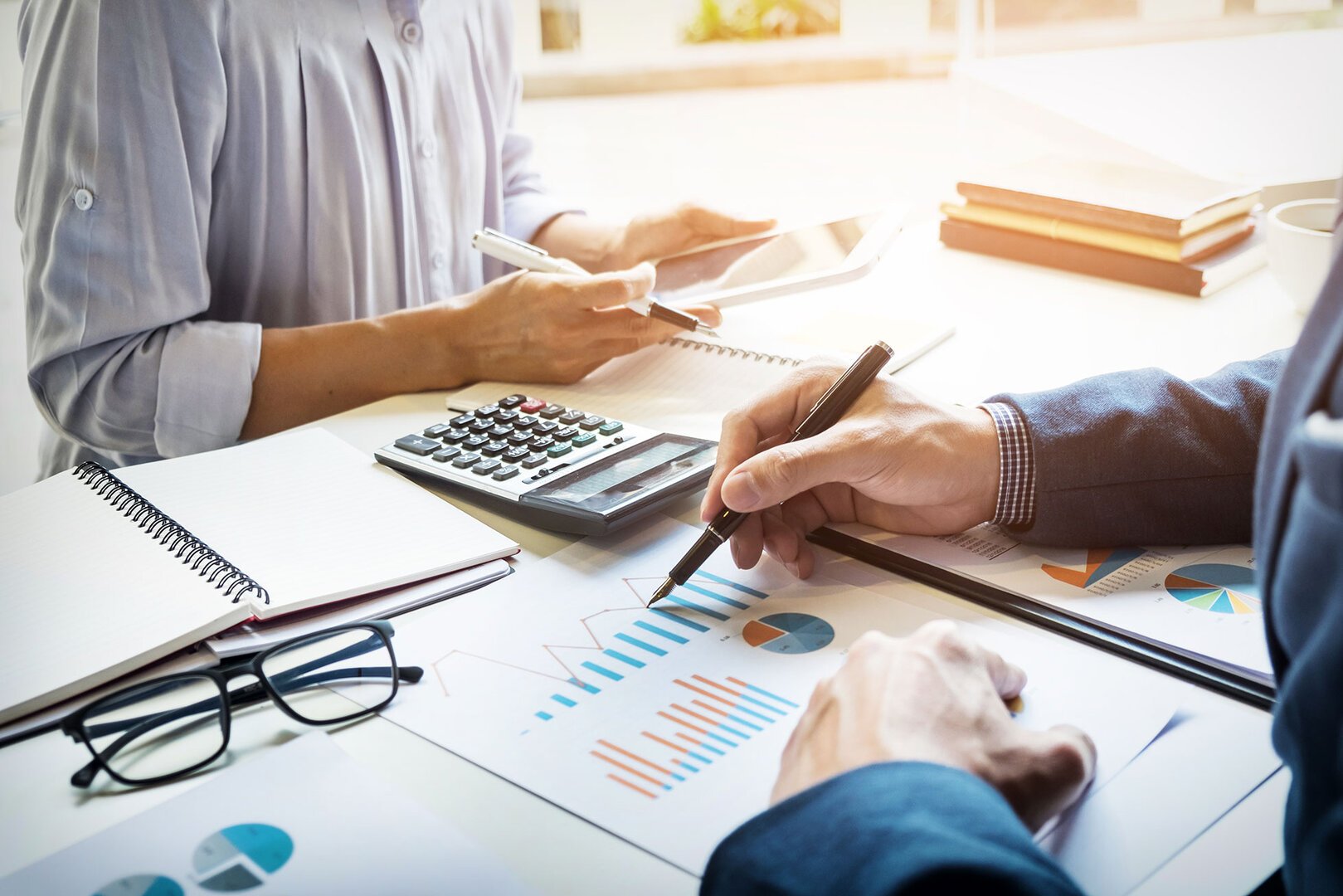 Banking professionals using Sawtic AI